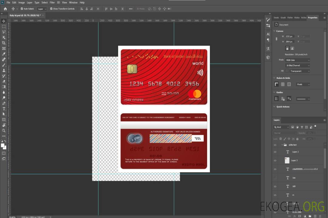Carte Mastercard mondiale de la Jordan Bank of Jordan template Carte Mastercard mondiale de la Jordan Bank of Jordan template